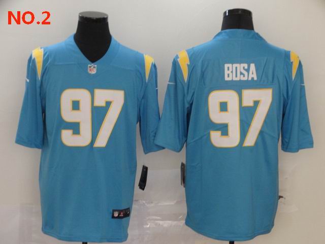 Men's Los Angeles Chargers #97 Joey Bosa Jersey NO.2;